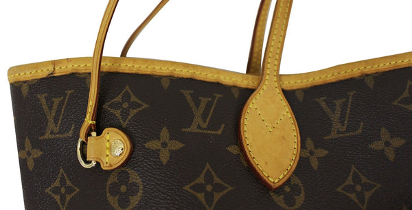 LOUIS VUITTON Monogram Canvas Neverfull MM Brown Tote Bag