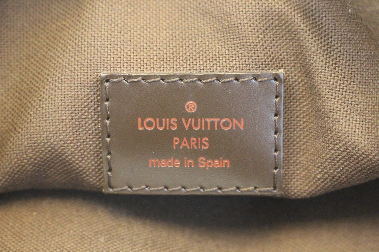 Louis Vuitton Brown Damier Cabas Beaubourg Tote Bag Cloth ref