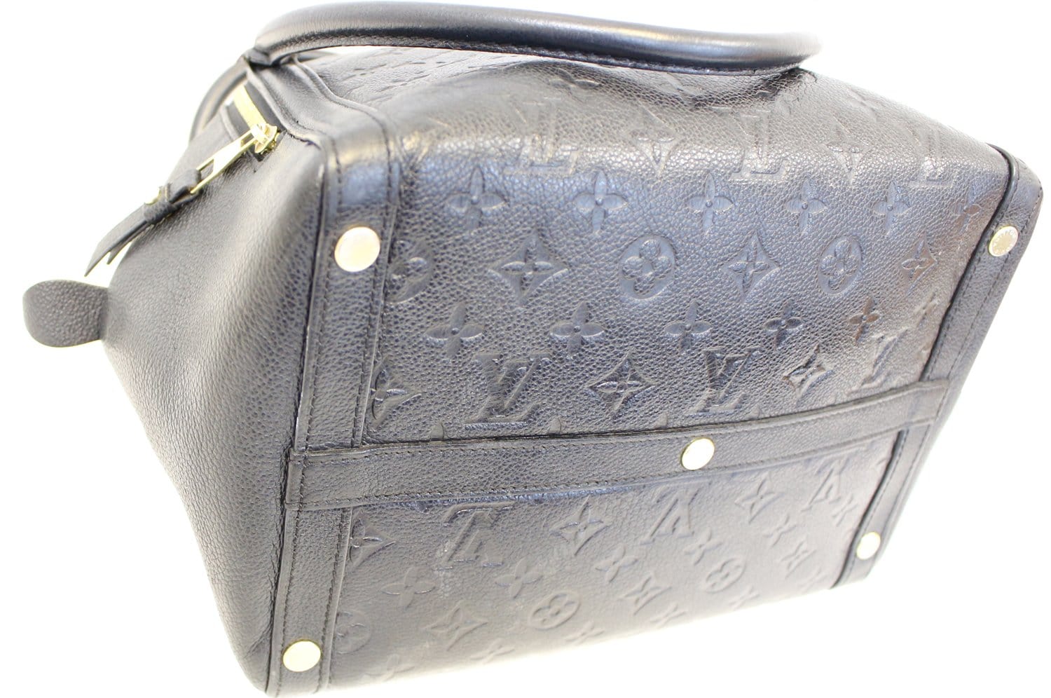 Marais Handbag Monogram Empreinte Leather MM