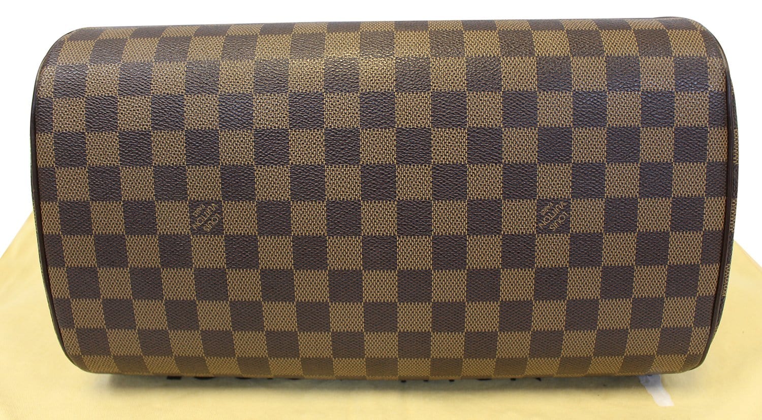 LOUIS VUITTON Ribera MM Damier Ebene Satchel Bag Brown - DD6266