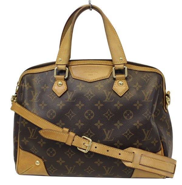 LOUIS VUITTON Monogram Canvas Retiro PM Brown Shoulder Bag