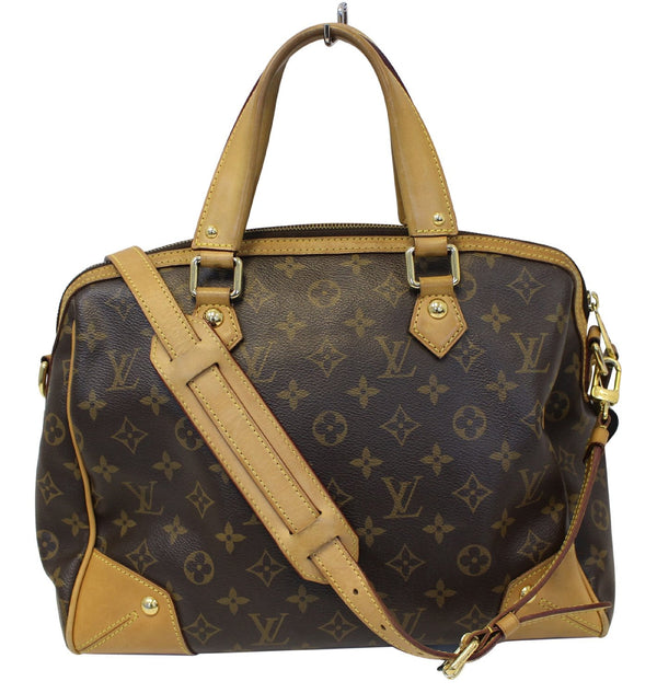 LOUIS VUITTON Monogram Canvas Retiro PM Brown Shoulder Bag