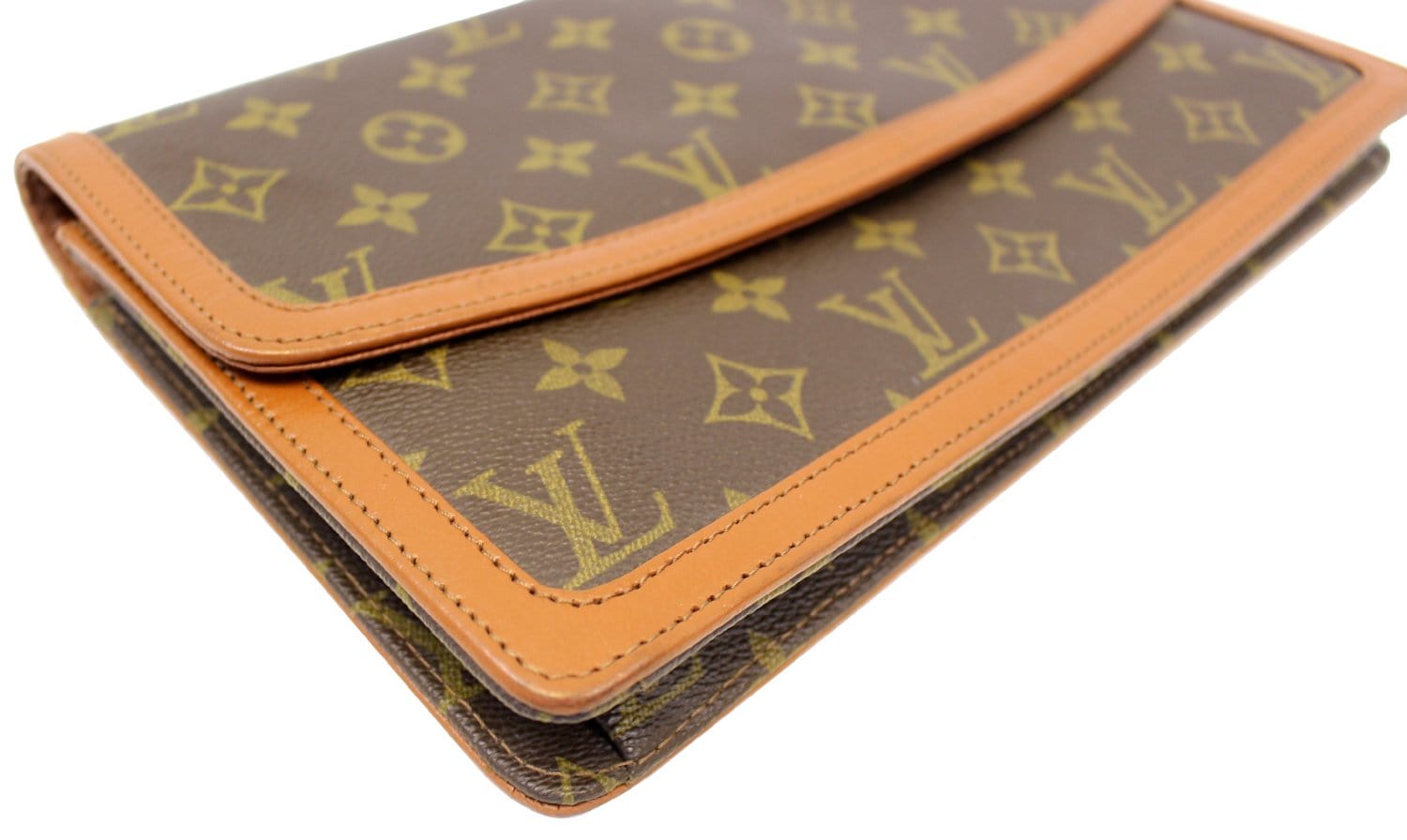 Louis Vuitton Monogram Pochette Dame GM - Brown Clutches, Handbags