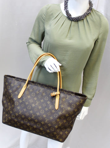 LOUIS VUITTON Monogram Canvas Raspail MM Shoulder Bag