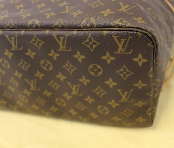 LOUIS VUITTON Monogram Canvas Neverfull GM Brown Tote Bag