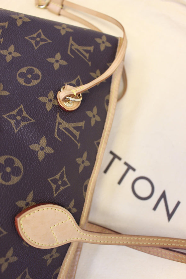 LOUIS VUITTON Monogram Canvas Neverfull GM Brown Tote Bag