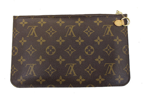 LOUIS VUITTON Monogram Canvas Pouch For Neverfull GM