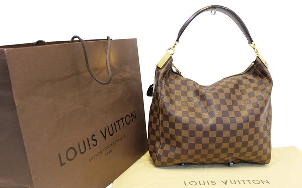 LOUIS VUITTON Damier Ebene Portobello PM Shoulder Bag