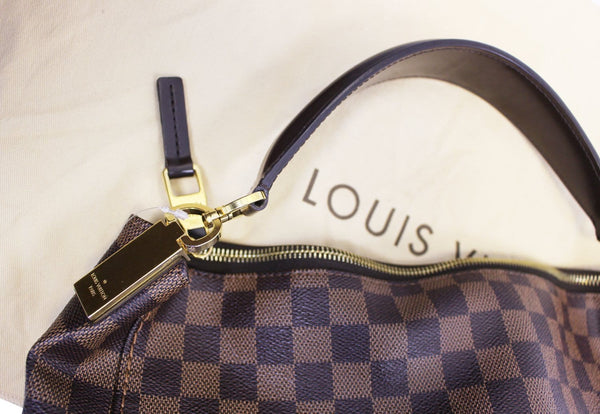 LOUIS VUITTON Damier Ebene Portobello PM Shoulder Bag