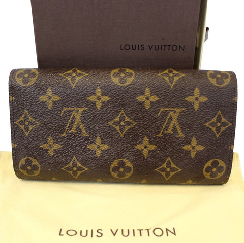 LOUIS VUITTON Monogram Canvas Porte Tresor International Long Wallet 