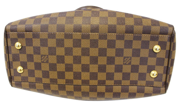 LOUIS VUITTON Damier Ebene Trevi PM Brown Shoulder Bag