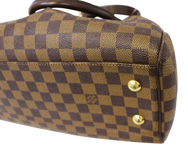 LOUIS VUITTON Damier Ebene Trevi PM Brown Shoulder Bag