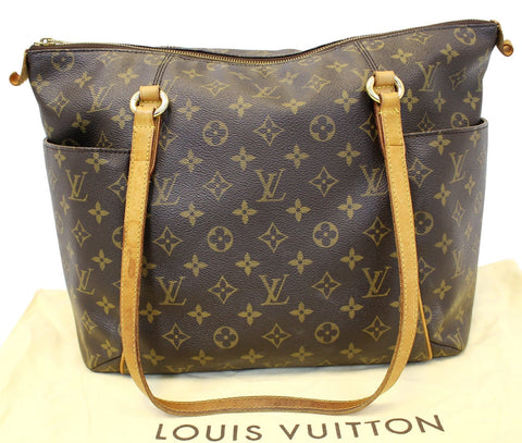 LOUIS VUITTON Monogram Canvas Totally MM Tote Shoulder Bag