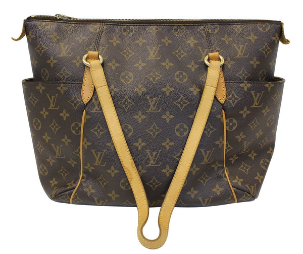 LOUIS VUITTON Monogram Canvas Totally MM Brown Shoulder Bag