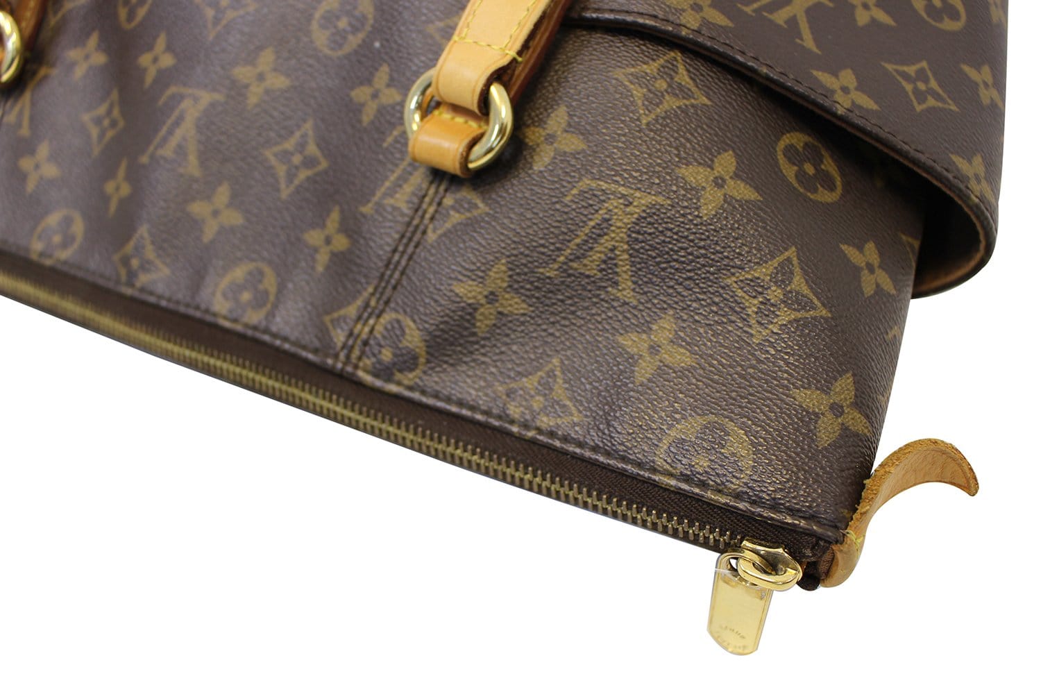 LOUIS VUITTON Shoulder Bag used Monogram Canvas Totally MM Brown