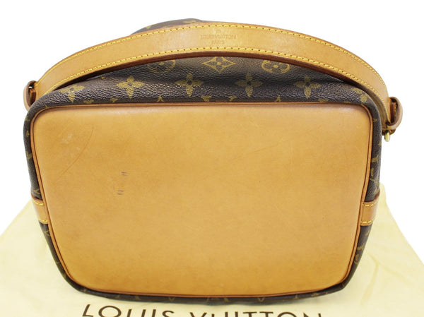 LOUIS VUITTON Monogram Canvas Petit Noe Brown Shoulder Bag