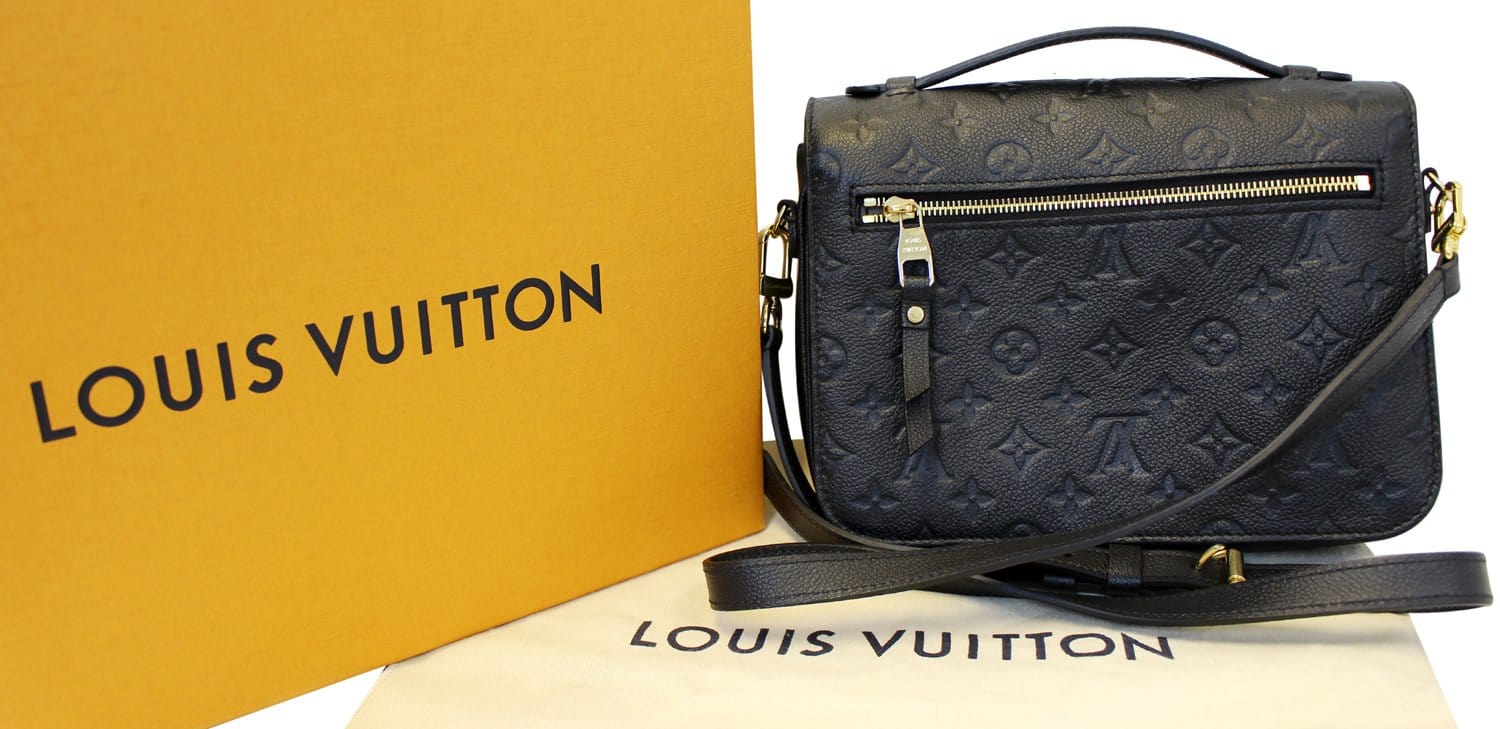 Louis Vuitton Metis Pochette Empreinte Noir - US