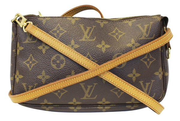 LOUIS VUITTON Monogram Canvas Pochette Long Strap Pouch