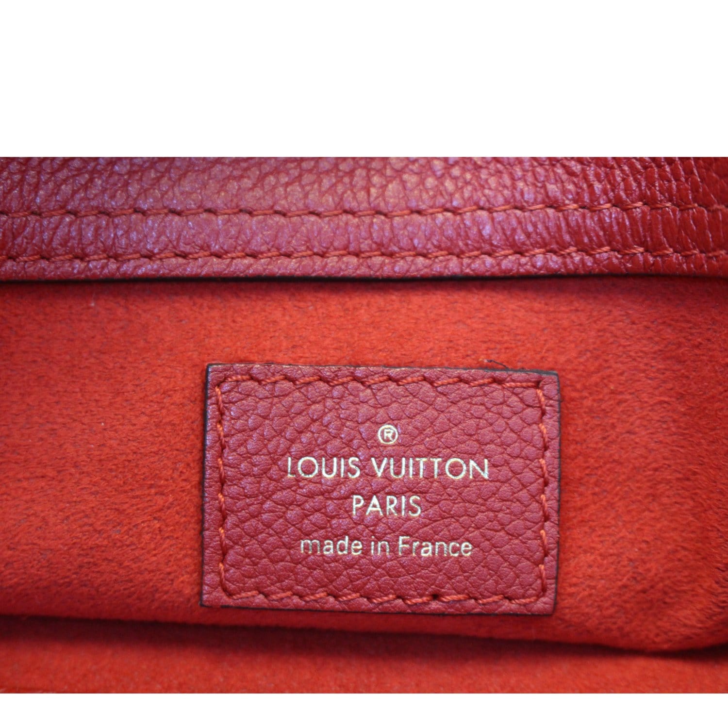 LOUIS VUITTON Monogram Pallas Shopper Cherry 574369