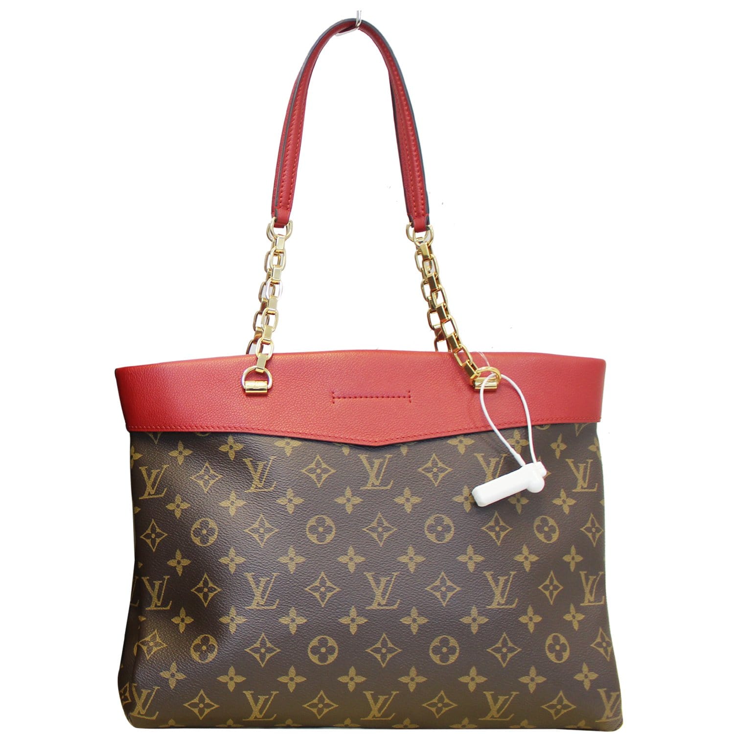 LV Bag with tri-colored Acrylic Chain Link Strap for Sale in Lansing