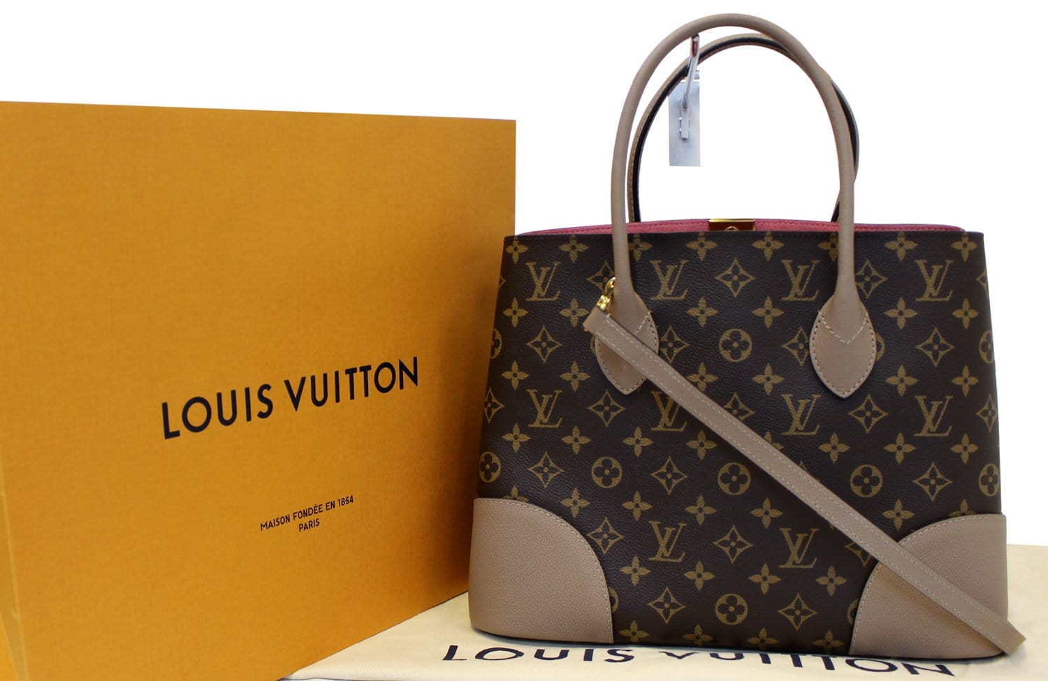 Louis Vuitton Glace Monogram Canvas Flandrin Bag - Yoogi's Closet