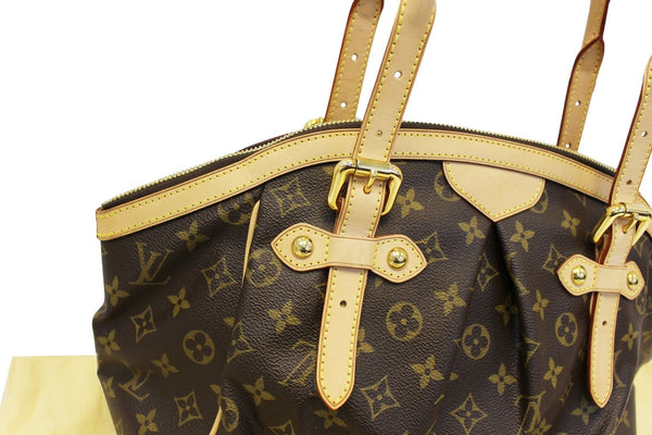 Louis Vuitton Tivoli GM Monogram Satchel Bag - lv strap