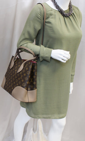 LOUIS VUITTON Monogram Canvas Flandrin Shoulder Handbag