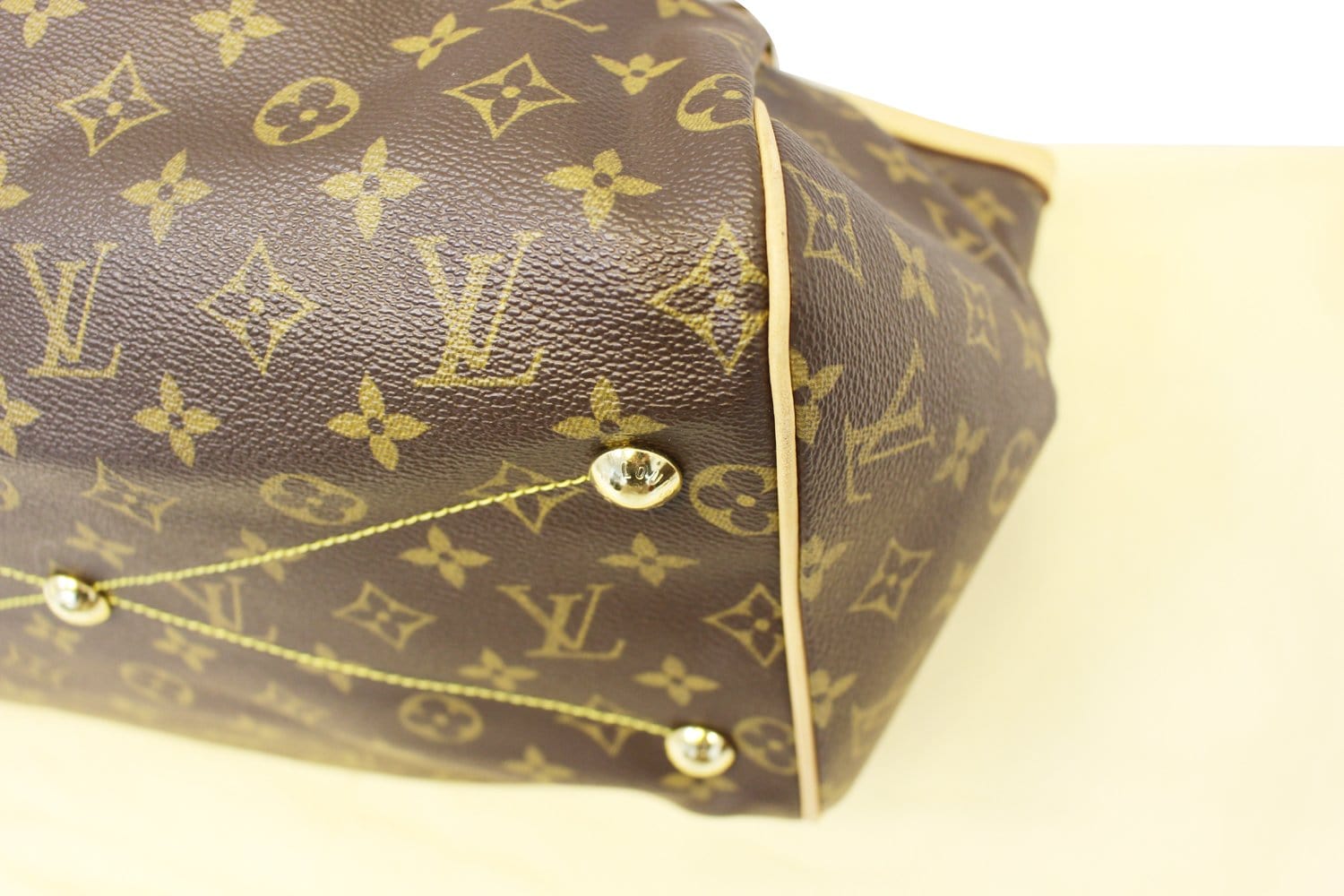 Louis Vuitton Tivoli GM Monogram Canvas Large Satchel Shoulder Bag - Ideal  Luxury