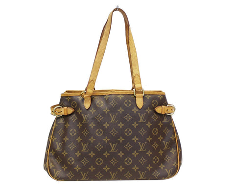 LOUIS VUITTON Monogram Canvas Batignolles Horizontal Shoulder Tote Bag