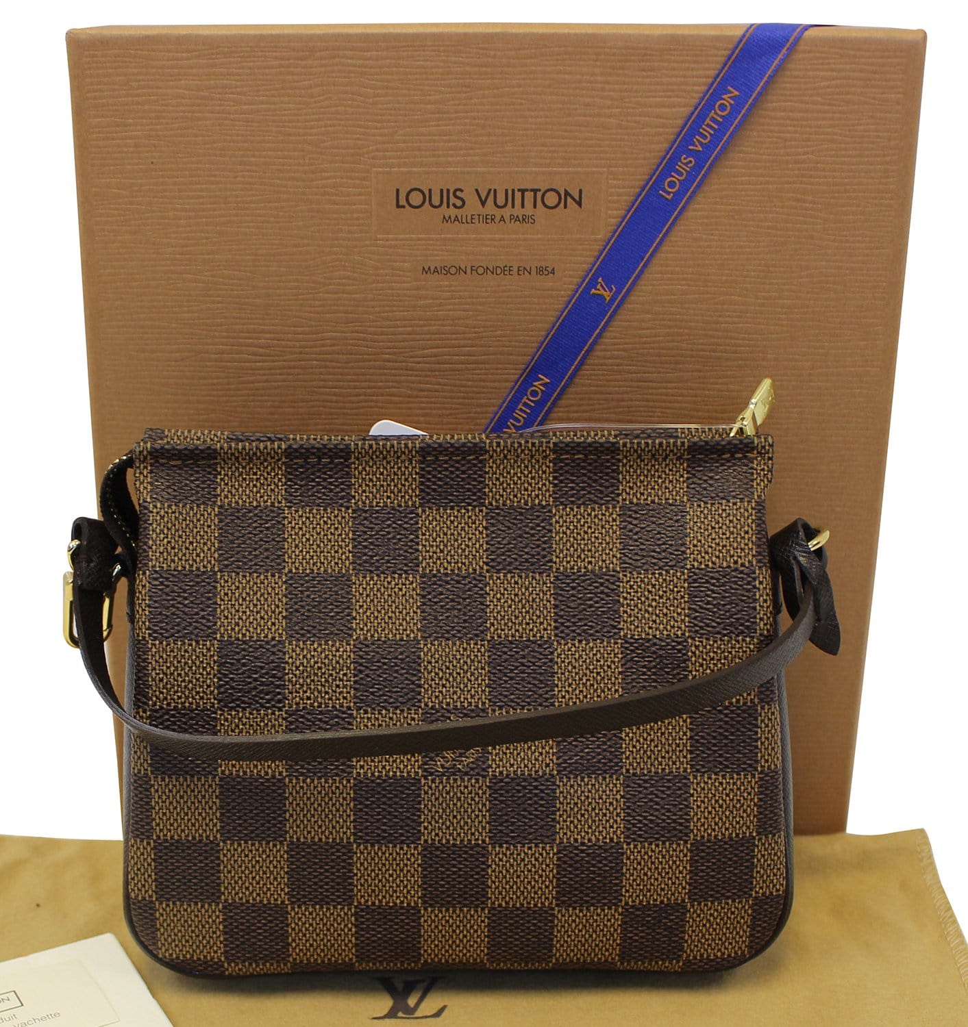 Louis Viton Makeup Pouch Bag True Stoletto True St Wallet 23 Monogram  M47524 Ladies Louis Vuitton – rehello by BOOKOFF