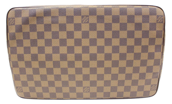 LOUIS VUITTON Damier Ebene Saleya GM Shoulder Tote Bag