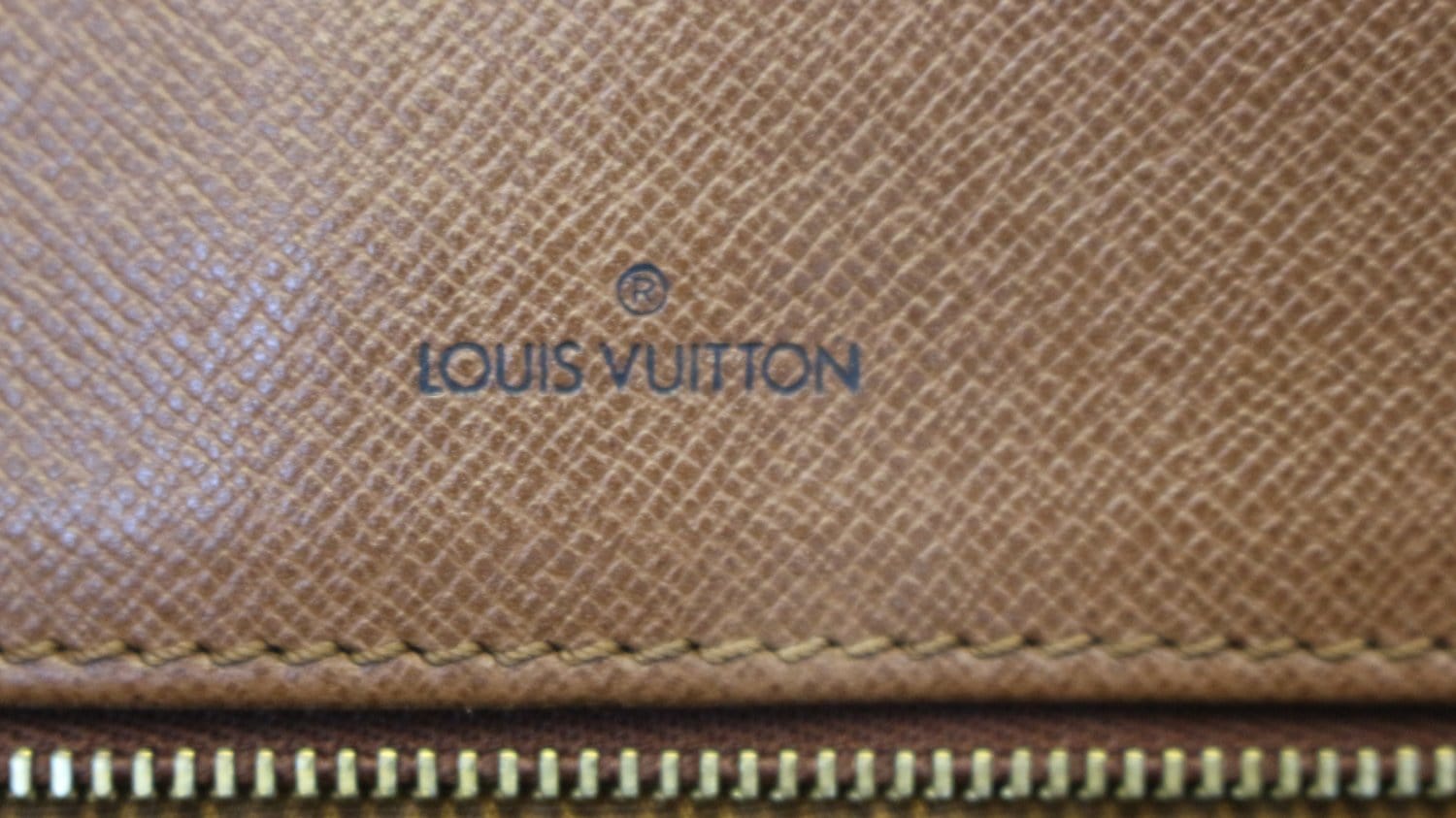Louis Vuitton Vintage 1990 Pochette Dame GM Monogram Clutch Bag