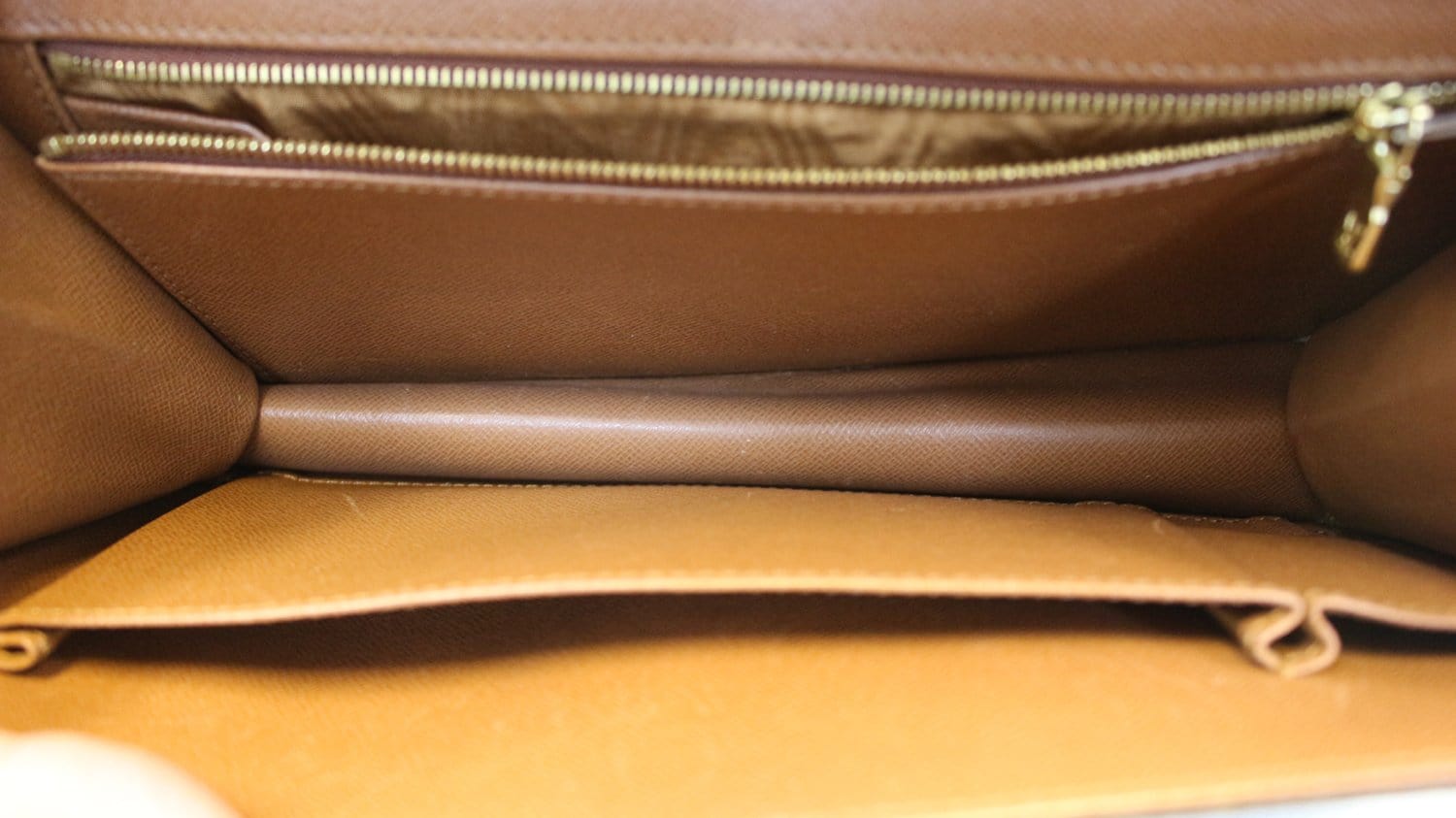 Auth Louis Vuitton Pochette Dam GM Monogram Canvas Accessories Hand Bag