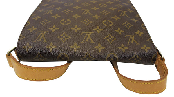 LOUIS VUITTON Monogram Canvas Musette Brown Crossbody Bag