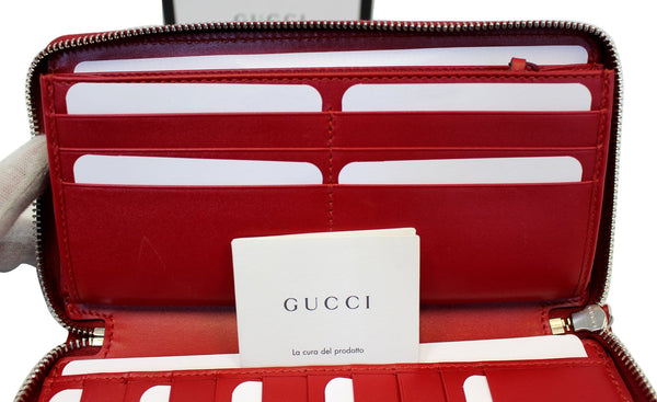 Gucci Signature Continental Guccissima Zip-around Wallet 233194