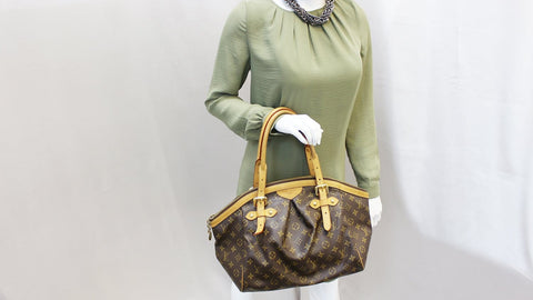 Louis Vuitton Tivoli GM Monogram Canvas Brown Shoulder Bag