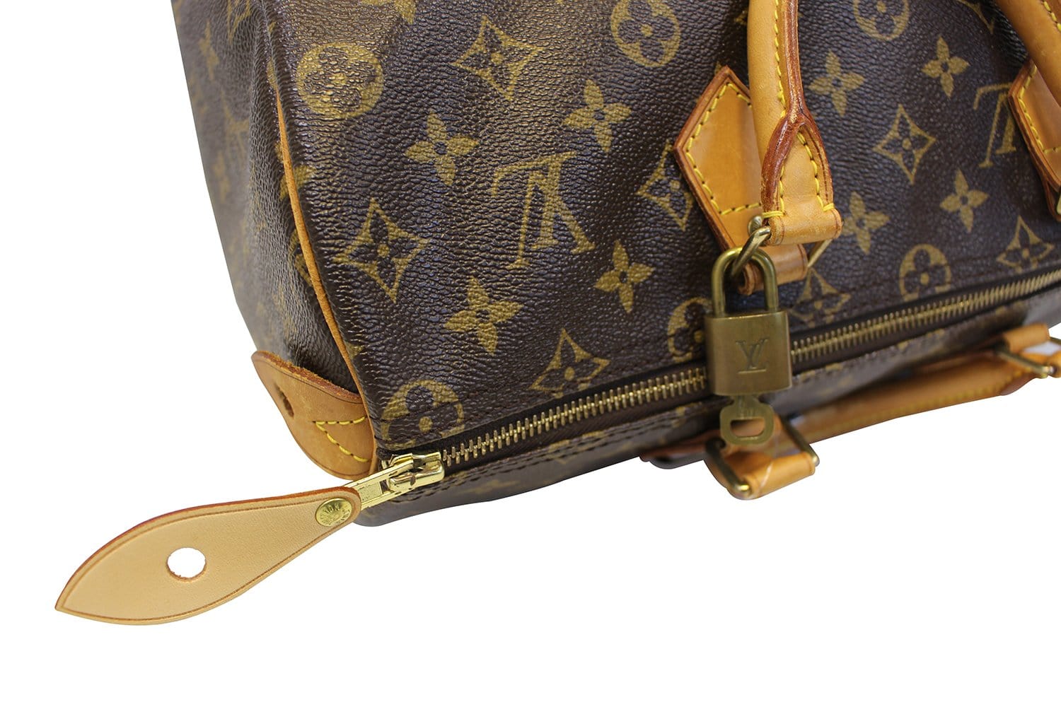 Louis Vuitton Speedy 30 Canvas Handbag (pre-owned) in Brown