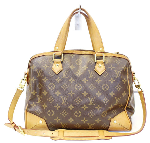 LOUIS VUITTON Monogram Canvas Retiro PM Brown Shoulder Bag