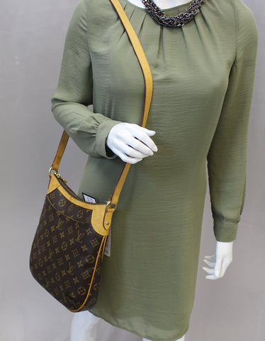 LOUIS VUITTON Monogram Canvas Odeon PM Shoulder Bag