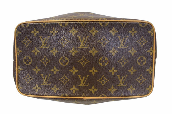 LOUIS VUITTON Monogram Canvas Polermo PM Brown Shoulder Bag