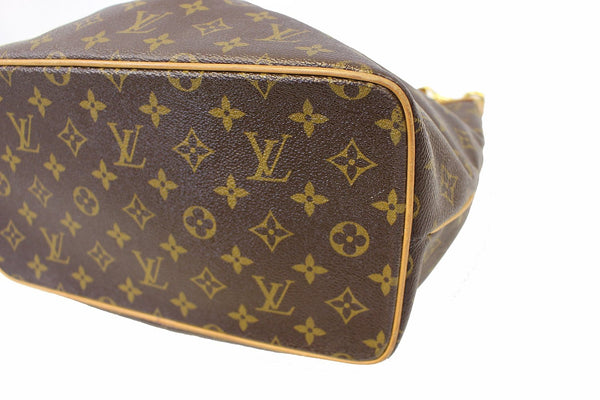 LOUIS VUITTON Monogram Canvas Polermo PM Brown Shoulder Bag