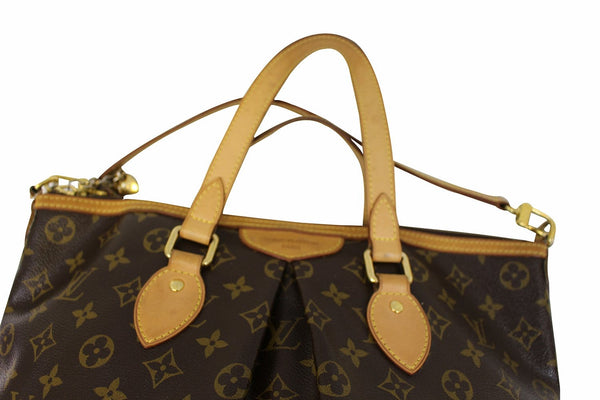 LOUIS VUITTON Monogram Canvas Polermo PM Brown Shoulder Bag