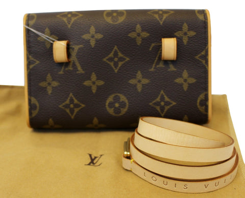 LOUIS VUITTON Monogram Canvas Pochette Florentine Bag