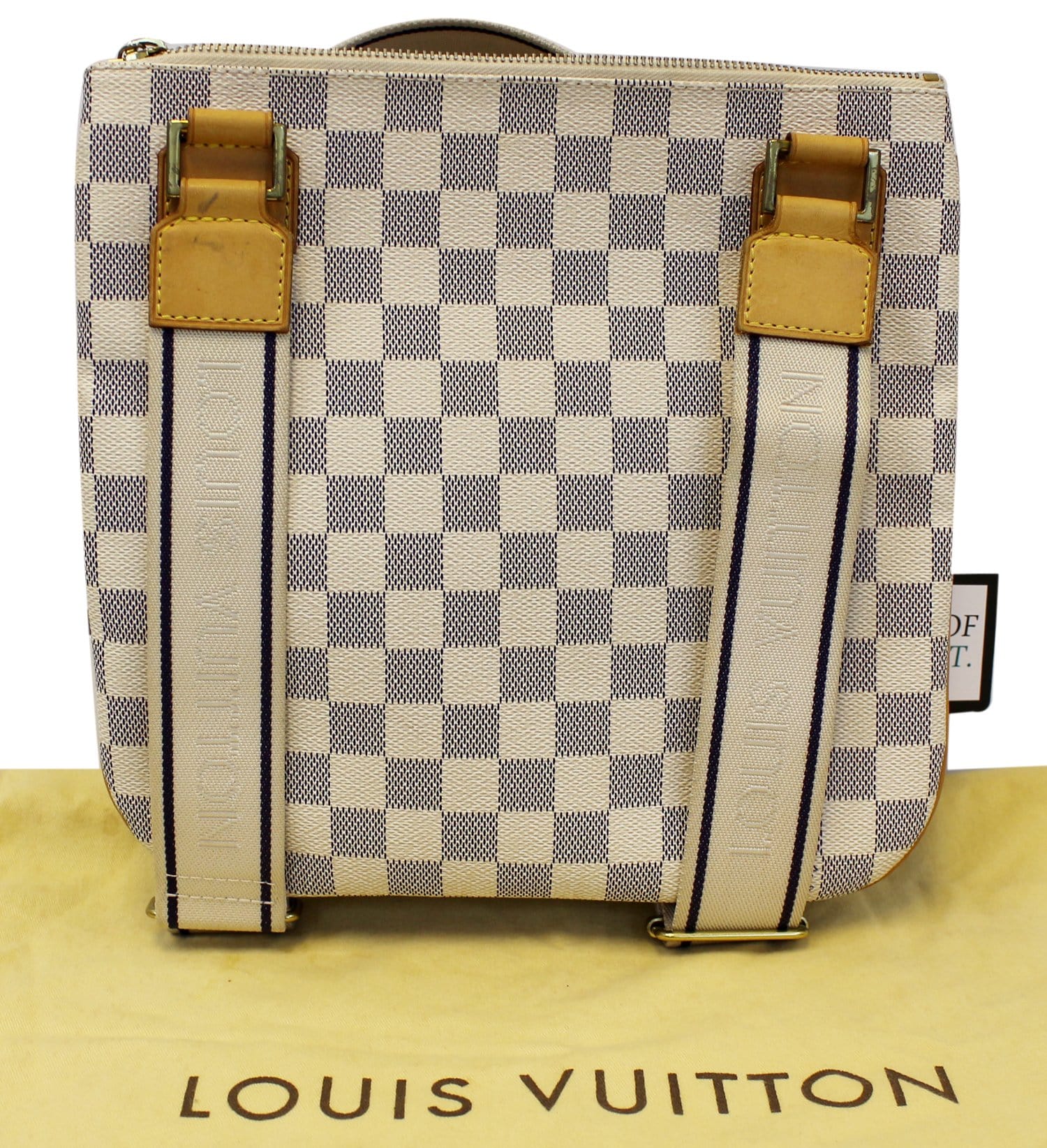 Auth Louis Vuitton Damier Azur Pochette Bosphore N51112 Women's