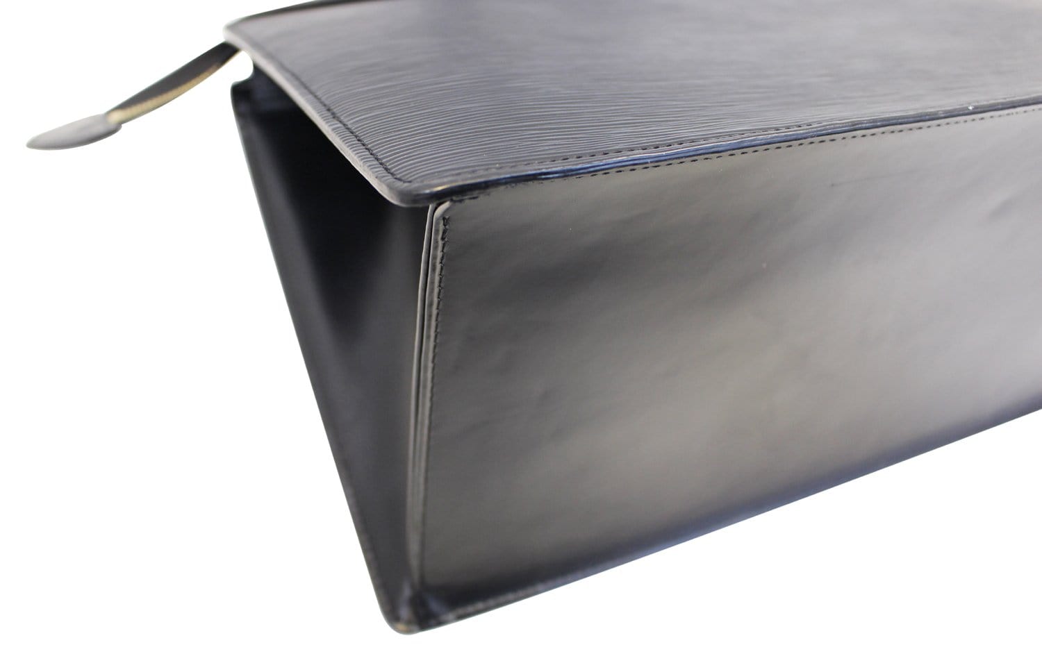 Louis Vuitton Riviera Handbag A4 Acceptable Epi Leather Black with Storage  Bag