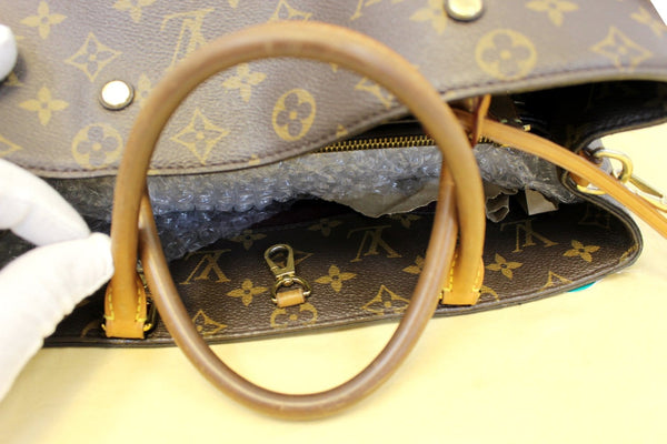 LOUIS VUITTON Monogram Canvas Montaigne GM Shoulder Handbag