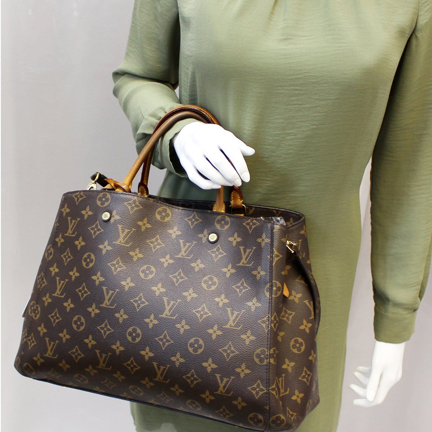 lv sholder leather patina, Luxury, Bags & Wallets on Carousell