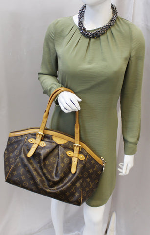 LOUIS VUITTON Monogram Canvas Tivoli GM Brown Shoulder Bag