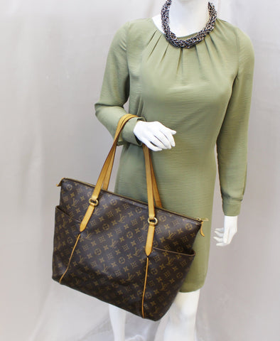 LOUIS VUITTON Monogram Canvas Totally GM Tote Shoulder Bag