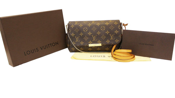 LOUIS VUITTON Monogram Canvas Favorite MM Crossbody Bag